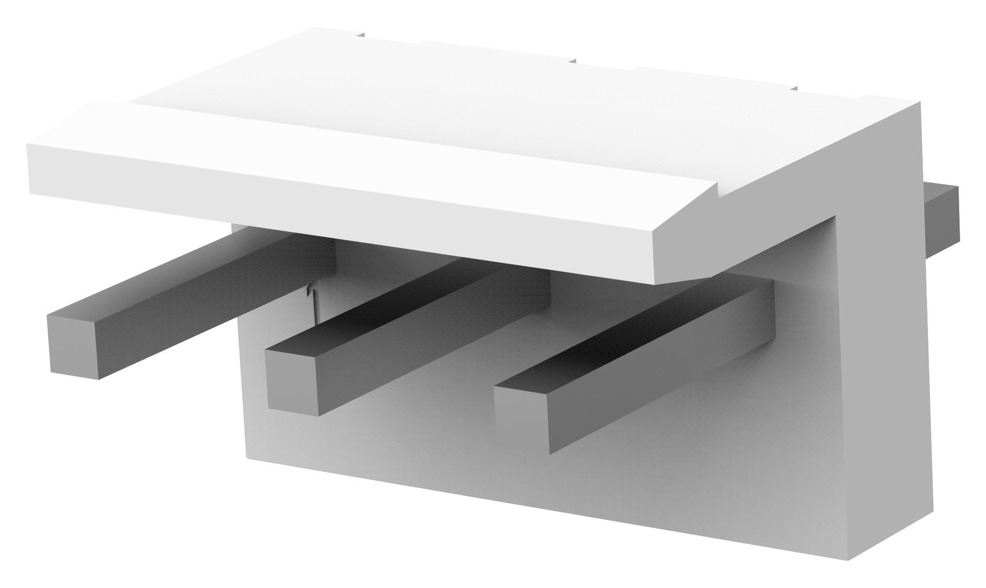 Te Connectivity 1744037-3 Conn, Header, 3Pos, 1Row, 5.08mm