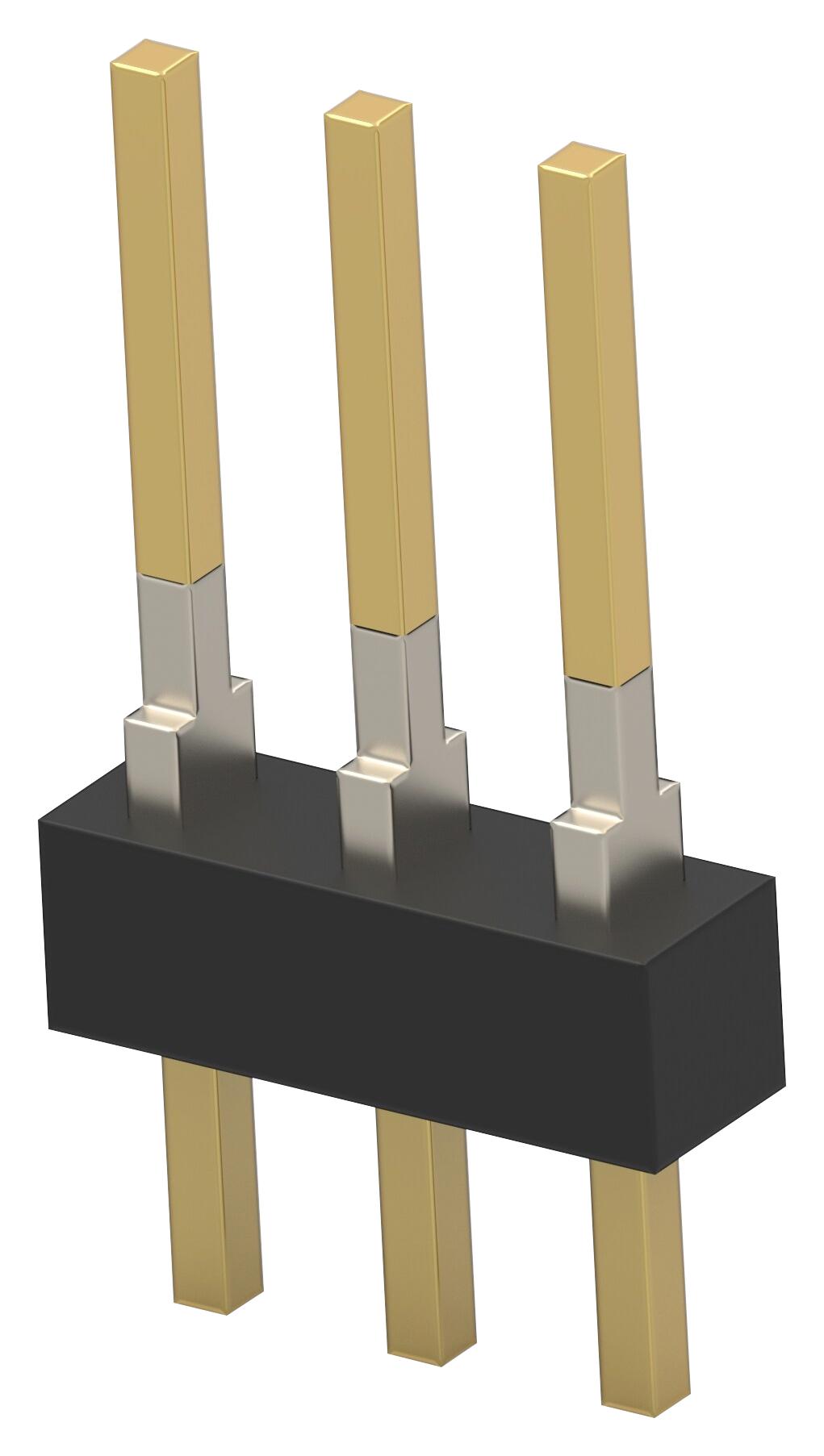 Amp Connectors / Te Connectivity 87220-3 Conn, Header, 3Pos, 1Row, 2.54mm