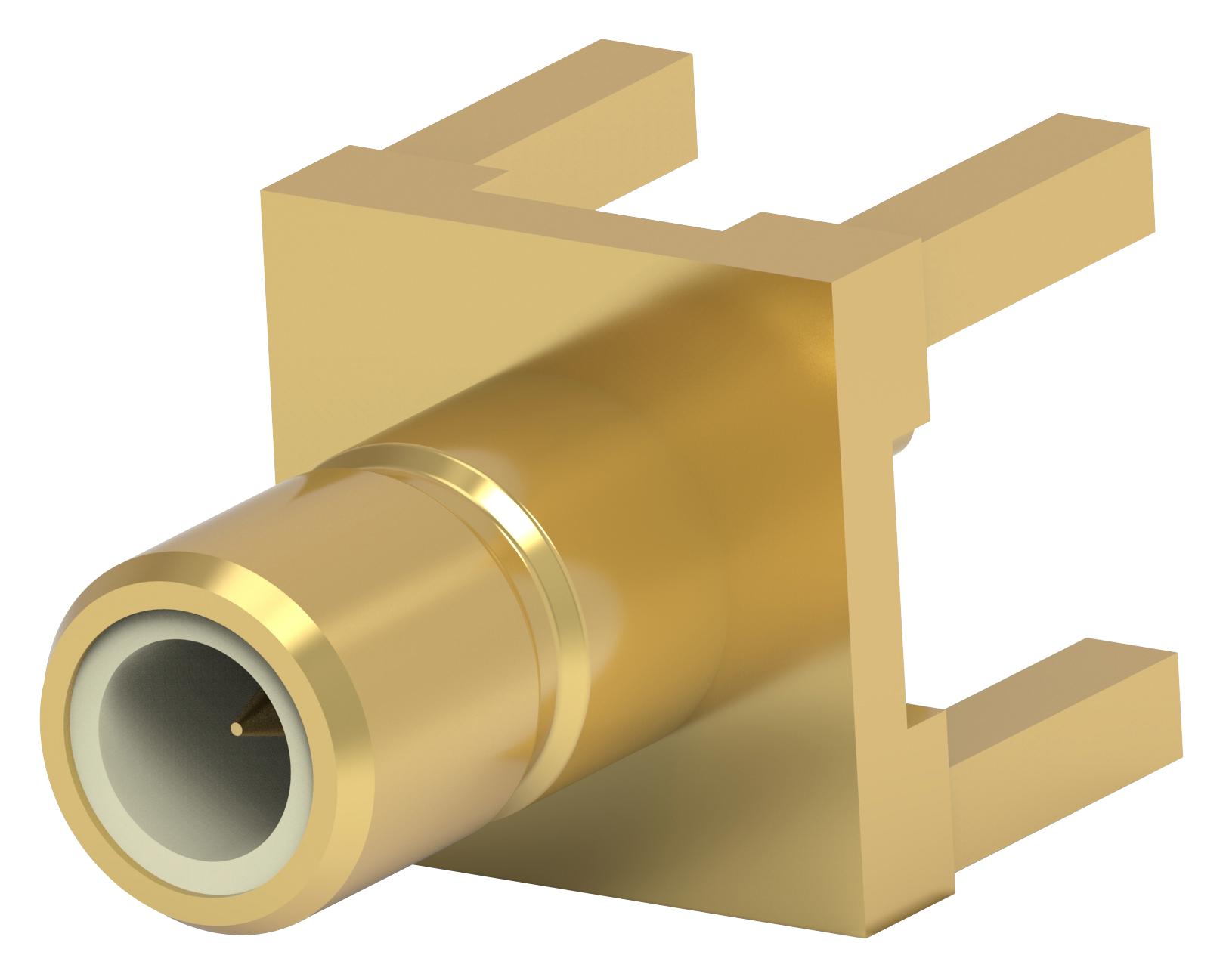 Amp Connectors / Te Connectivity 413990-3 Rf Coax Conn, Smb, Jack, 50 Ohm, Pcb