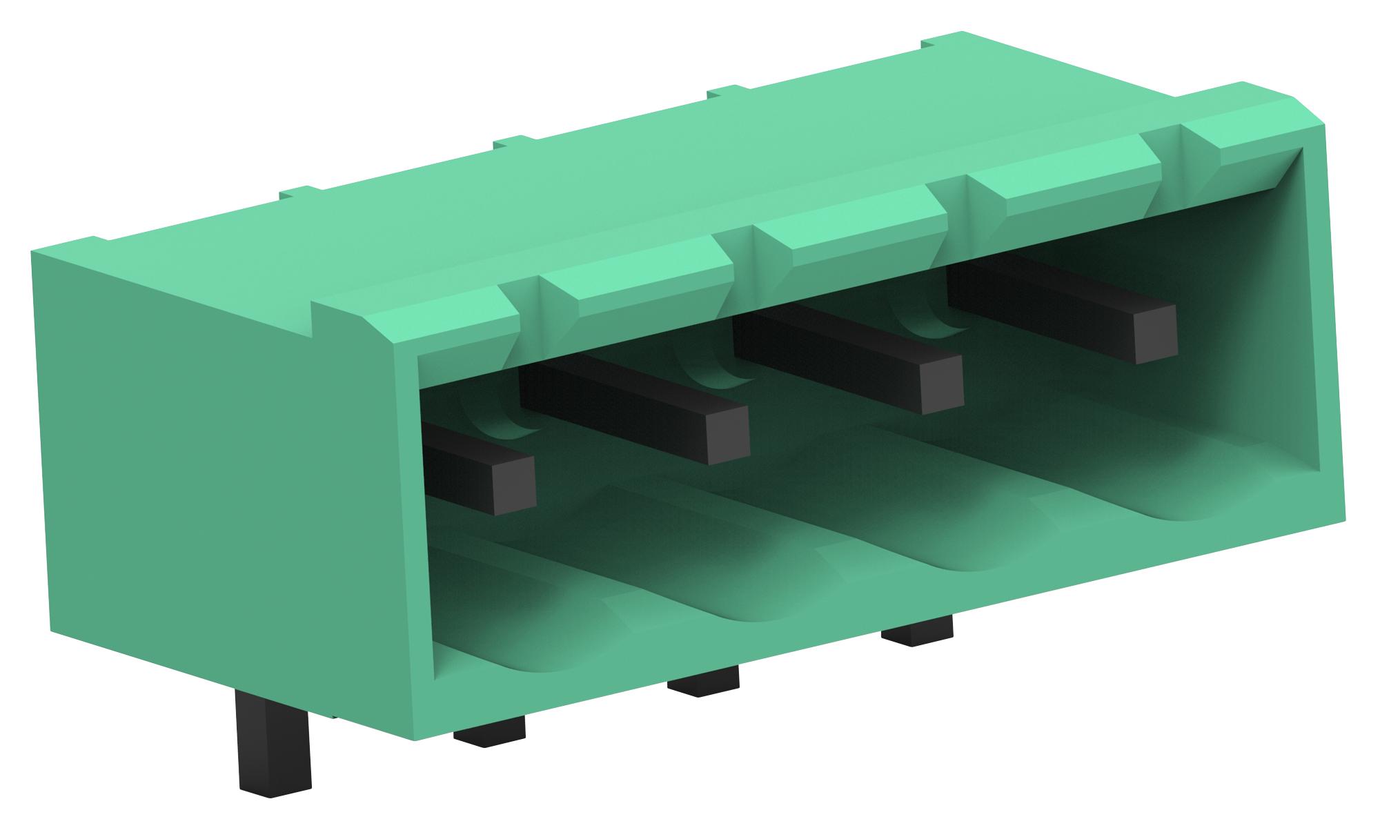 Buchanan / Te Connectivity 1-796638-0 Terminal Block, R/a Header, 10Way, Th