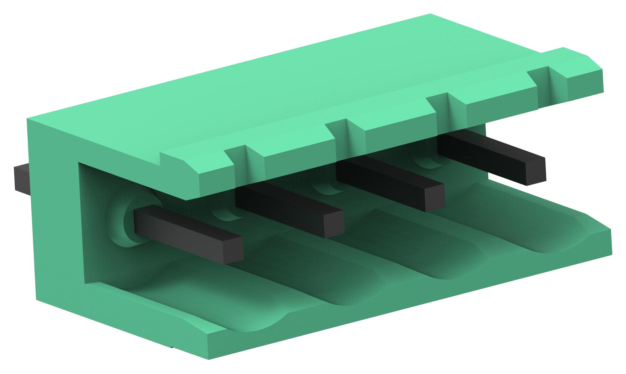 Buchanan / Te Connectivity 282825-4 Terminal Block, Header, 4Way, Th