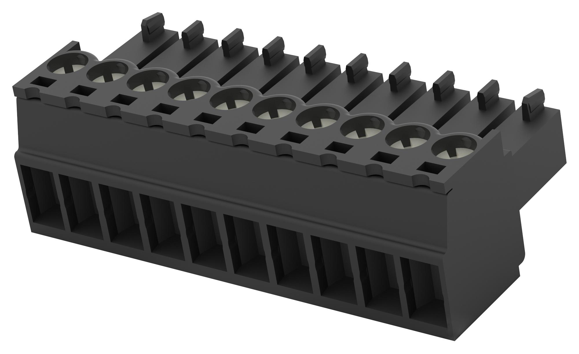 Te Connectivity 1-2213936-0 Terminal Block, Pluggable, 10Pos, 16Awg