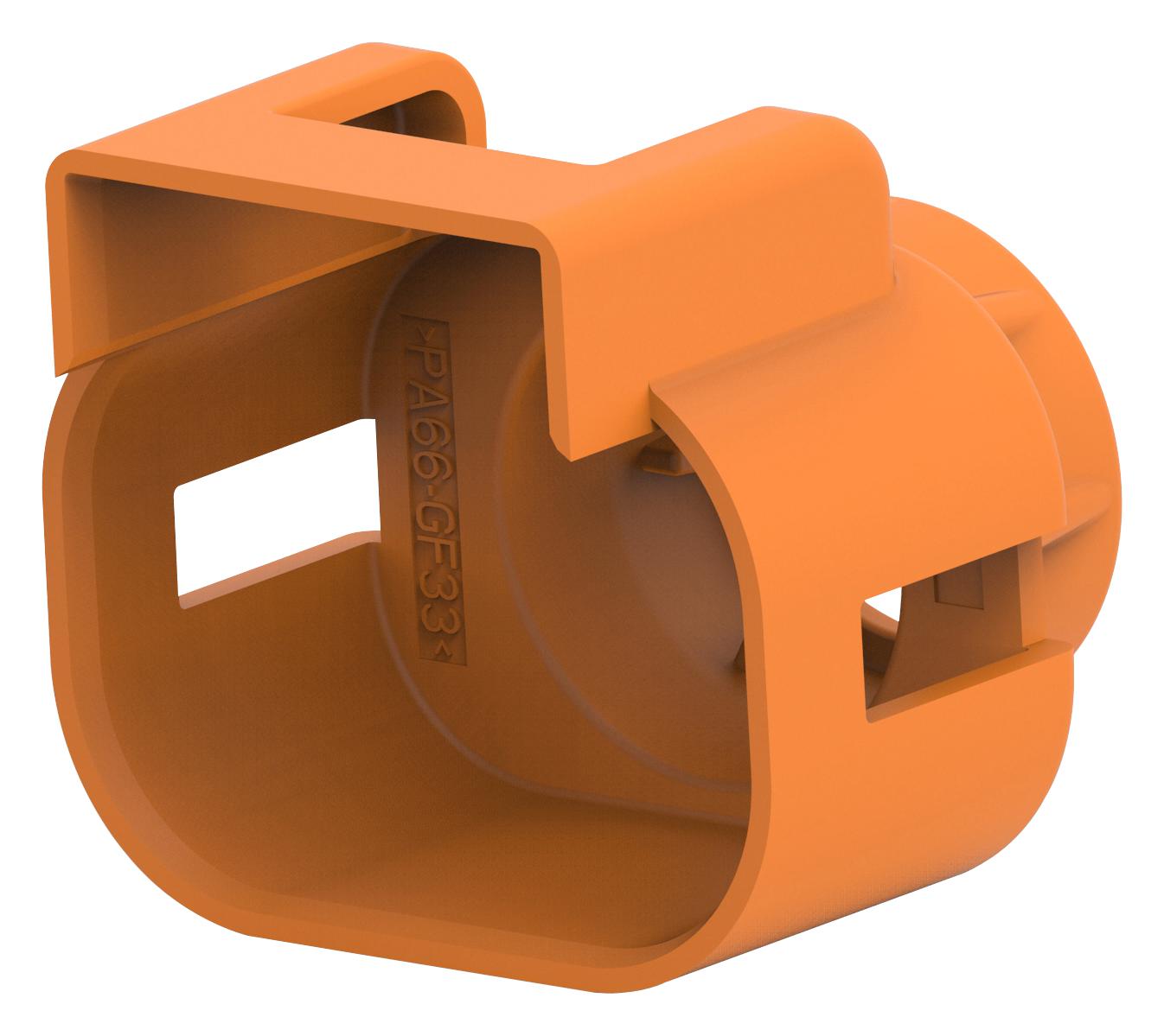 Te Connectivity 2103013-3 Cable Seal Retainer, Size 2, Orange