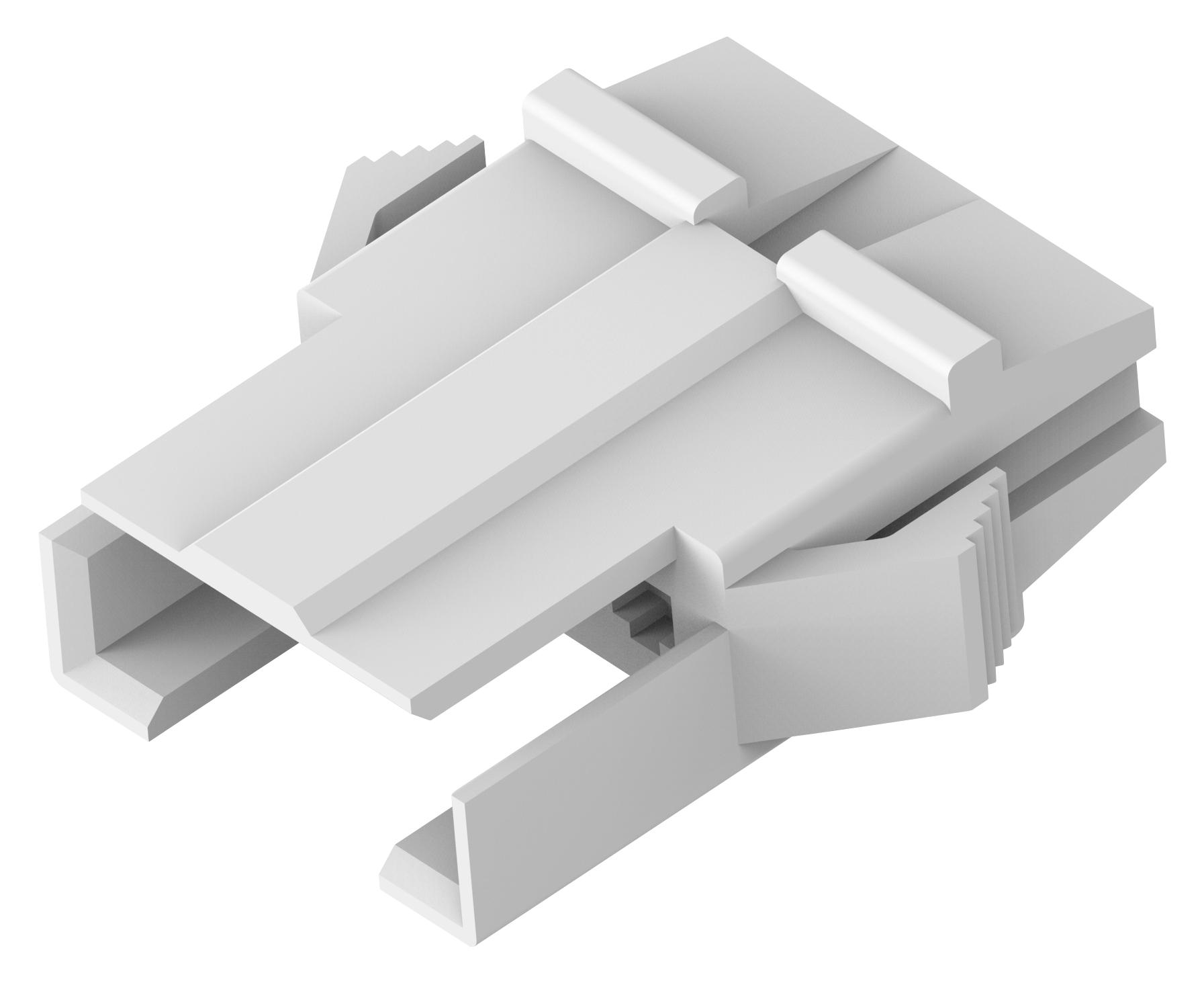 Amp Connectors / Te Connectivity 172213-4 Connector Housing, Plug, 4Pos, 2.5mm