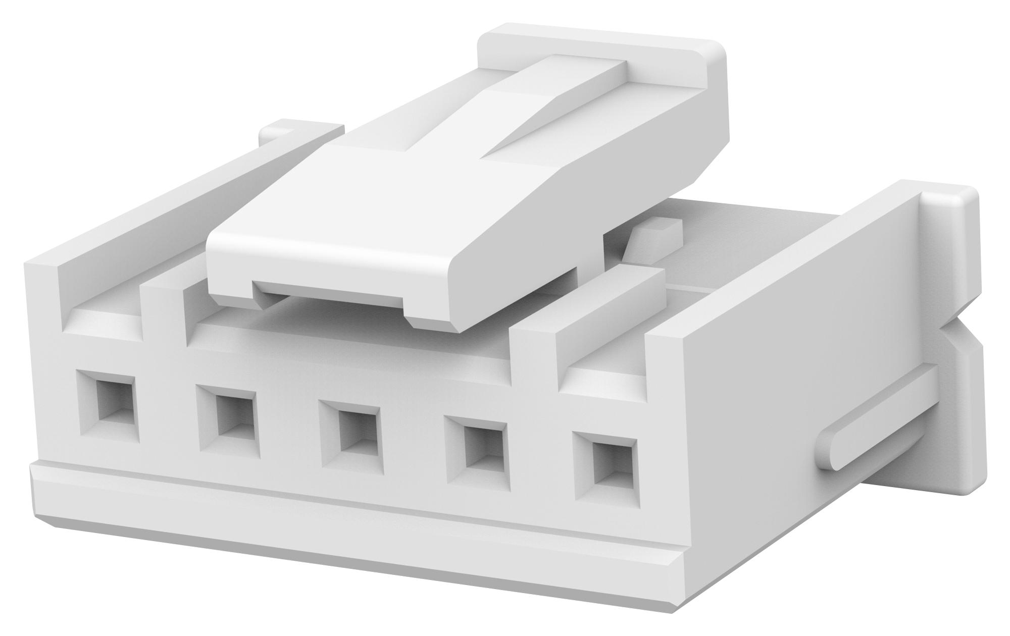 Te Connectivity 1969442-5 Connector Housing, Rcpt, 5Pos, 2.5mm