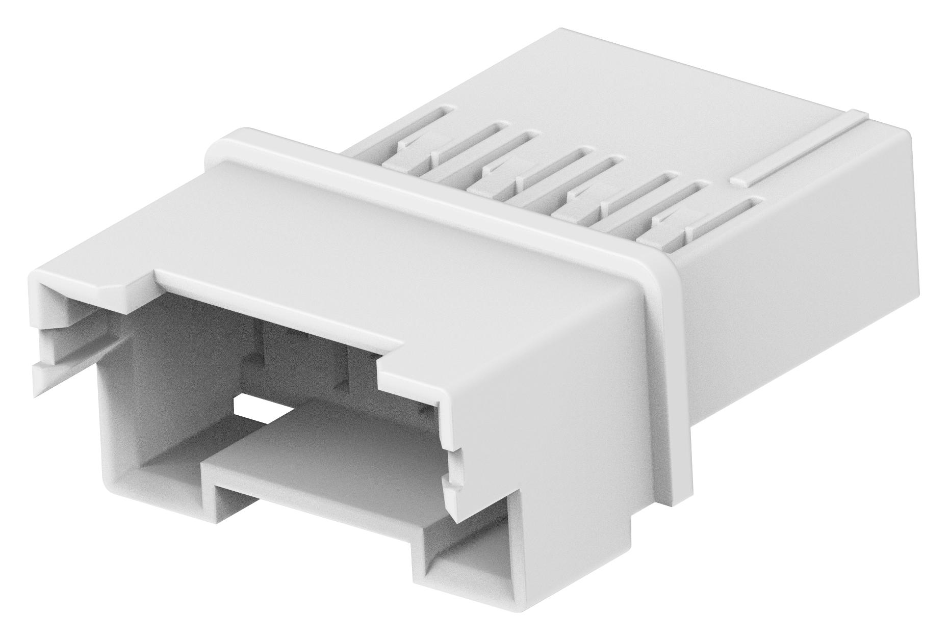 Te Connectivity 1969588-4 Connector Housing, Rcpt, 4Pos, 2.5mm