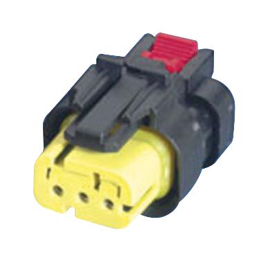 Te Connectivity 776429-2 Connector Housing, Plug, 3Pos, 4.5mm