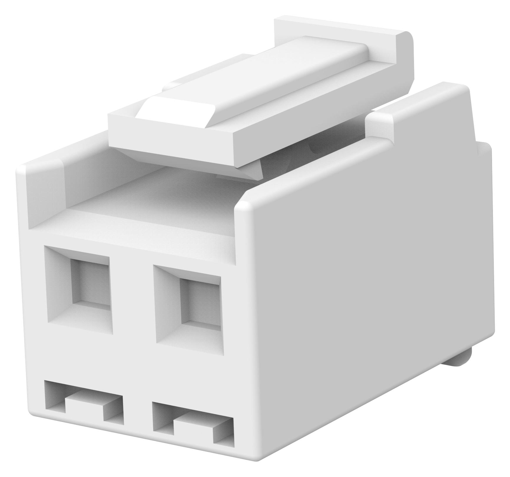 Te Connectivity 1744416-2 Connector Housing, Rcpt, 2Pos, 3.96mm