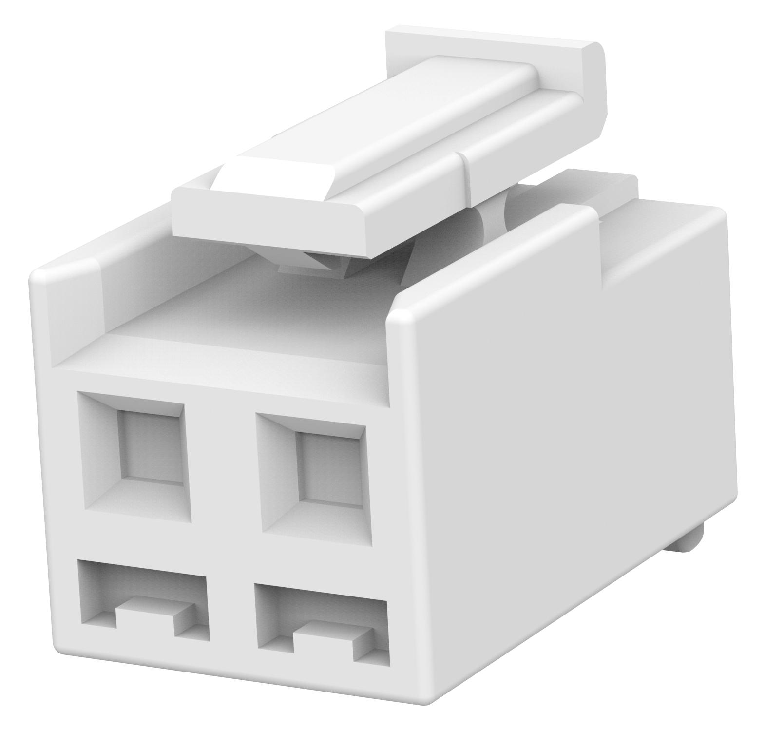 Te Connectivity 2132781-2 Connector Housing, Rcpt, 2Pos, 3.96mm