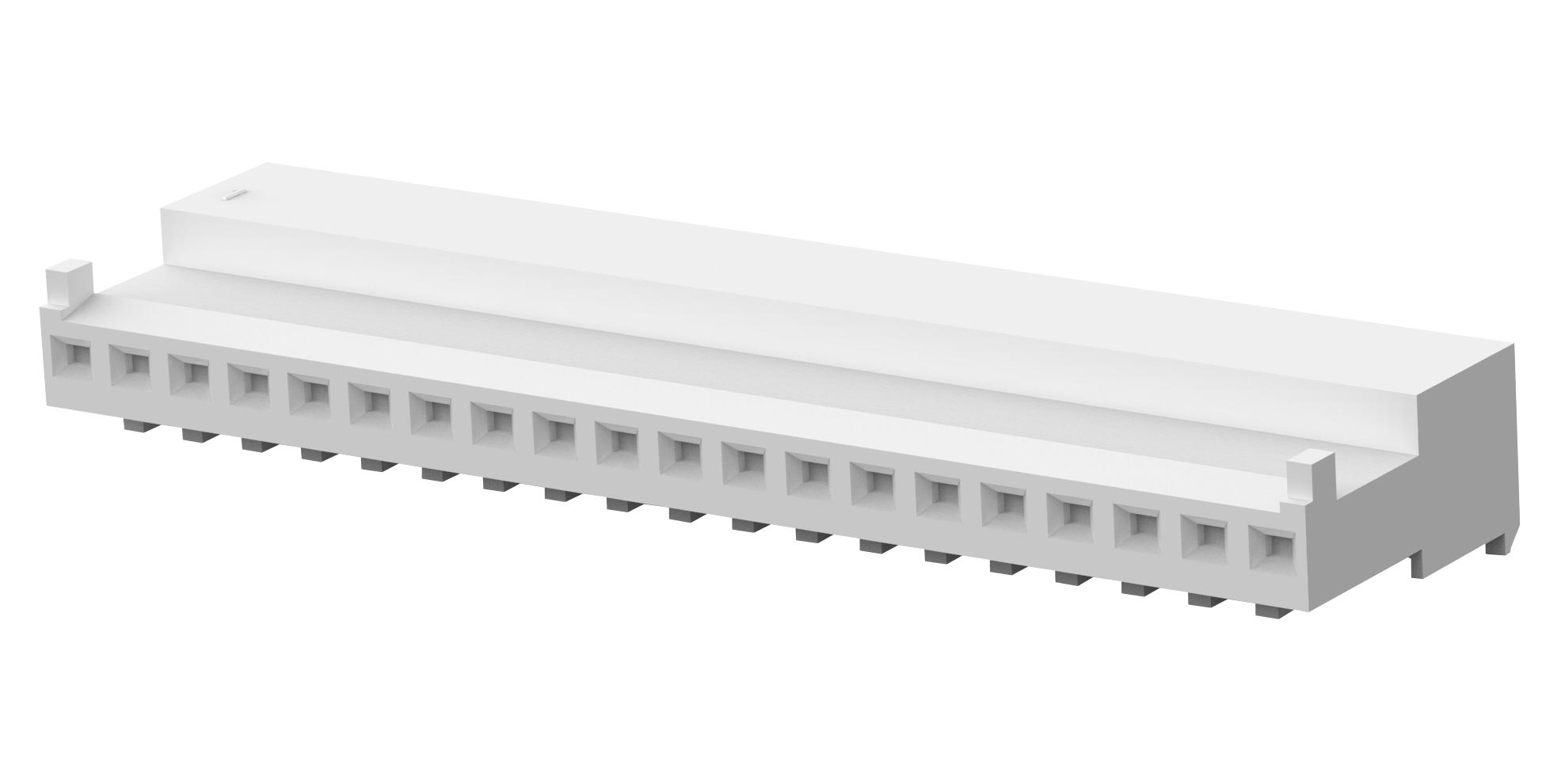 Amp Connectors / Te Connectivity 5-643814-0 Idc Conn, Rcpt, 20Pos, 1Row, 2.54mm