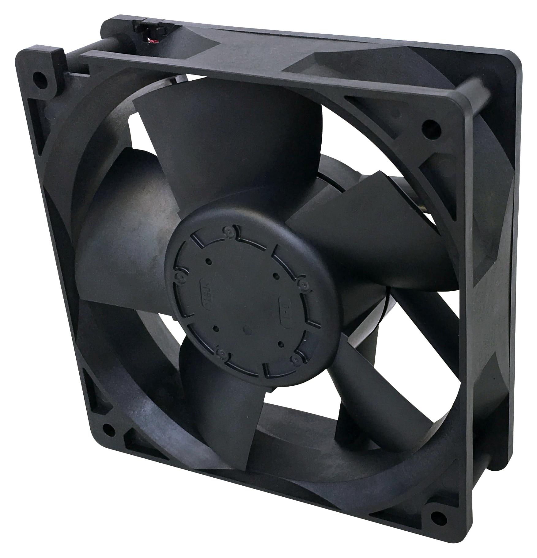 Nmb Technologies 12038Va-24Q-Ea-E0 Dc Axial Fan, Ball, 215.7Cfm, 1.04A, 24V