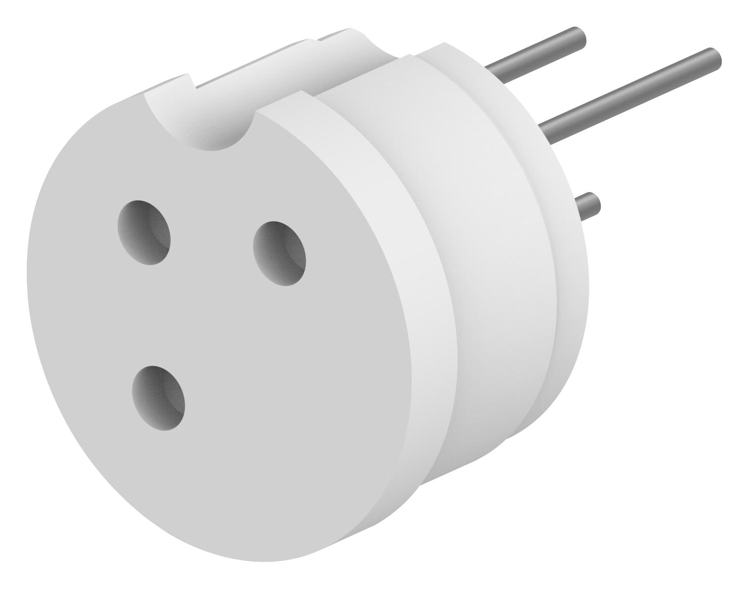 Amp Connectors / Te Connectivity 1-1437508-6 Transistor Socket, To-5, 8Pos