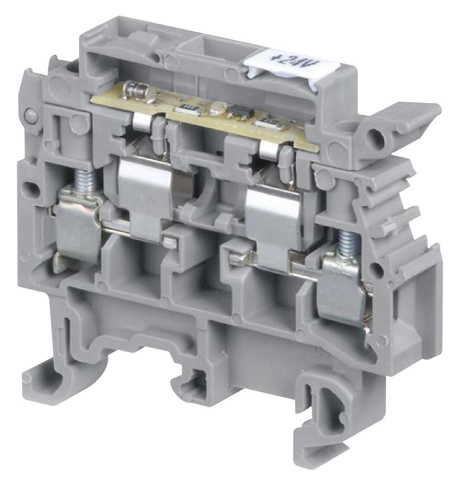 Entrelec TE Connectivity 1Sna115661R2100 Terminal Block, Fuse, 4Way, 12Awg