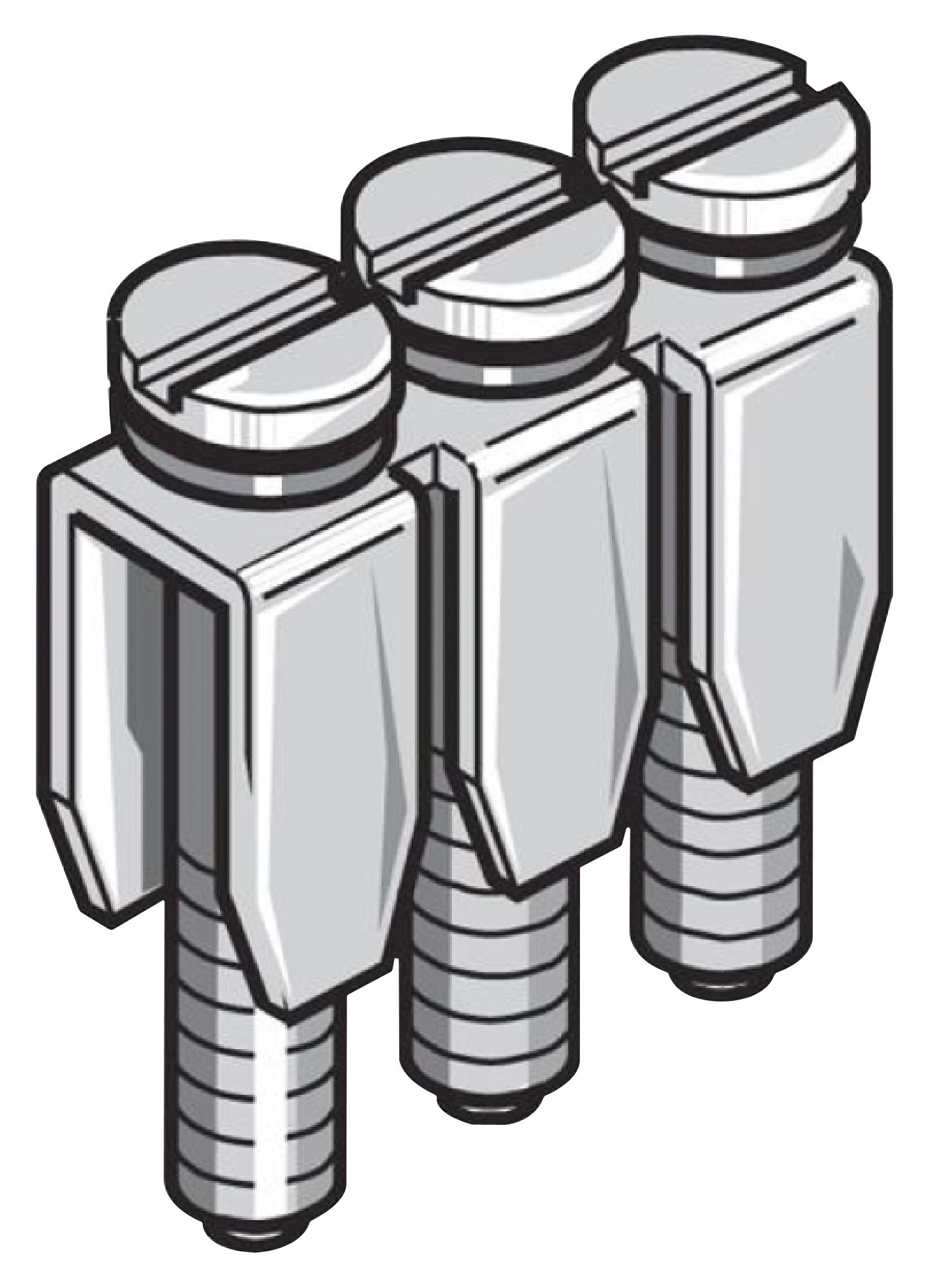 Entrelec TE Connectivity 1Sna168518R0700 Jumper Bars, 4P, 6mm