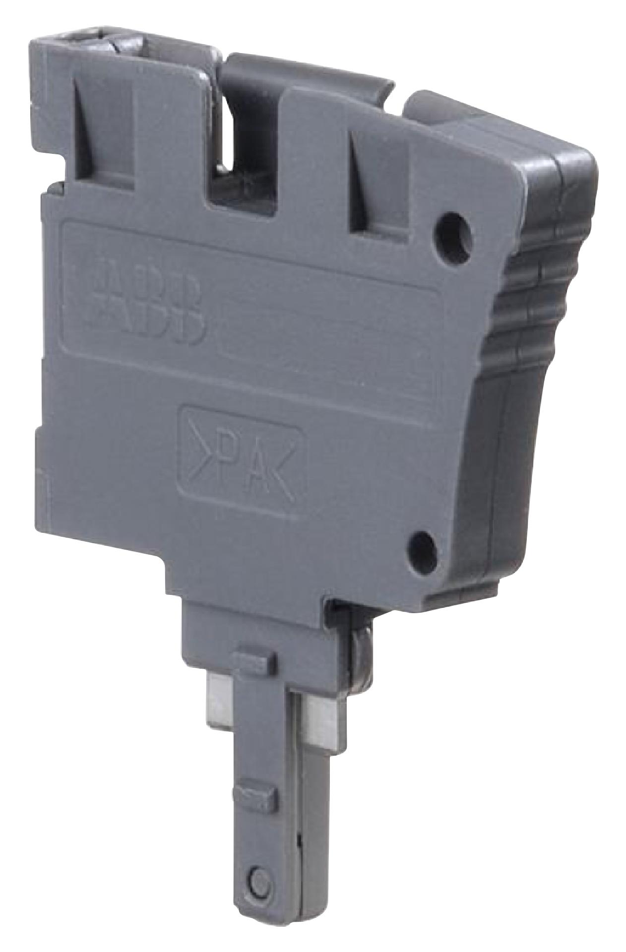 Entrelec TE Connectivity 1Snk900401R0000 Component Plug, Dark Grey, Polyamide