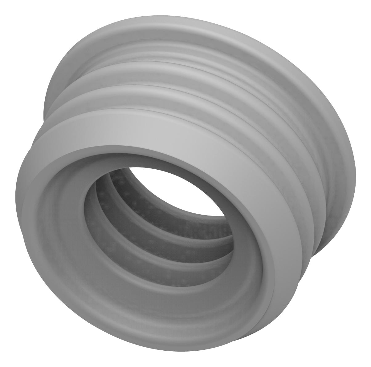 Te Connectivity 1719826-7 Single Wire Seal, Grey, Silopren