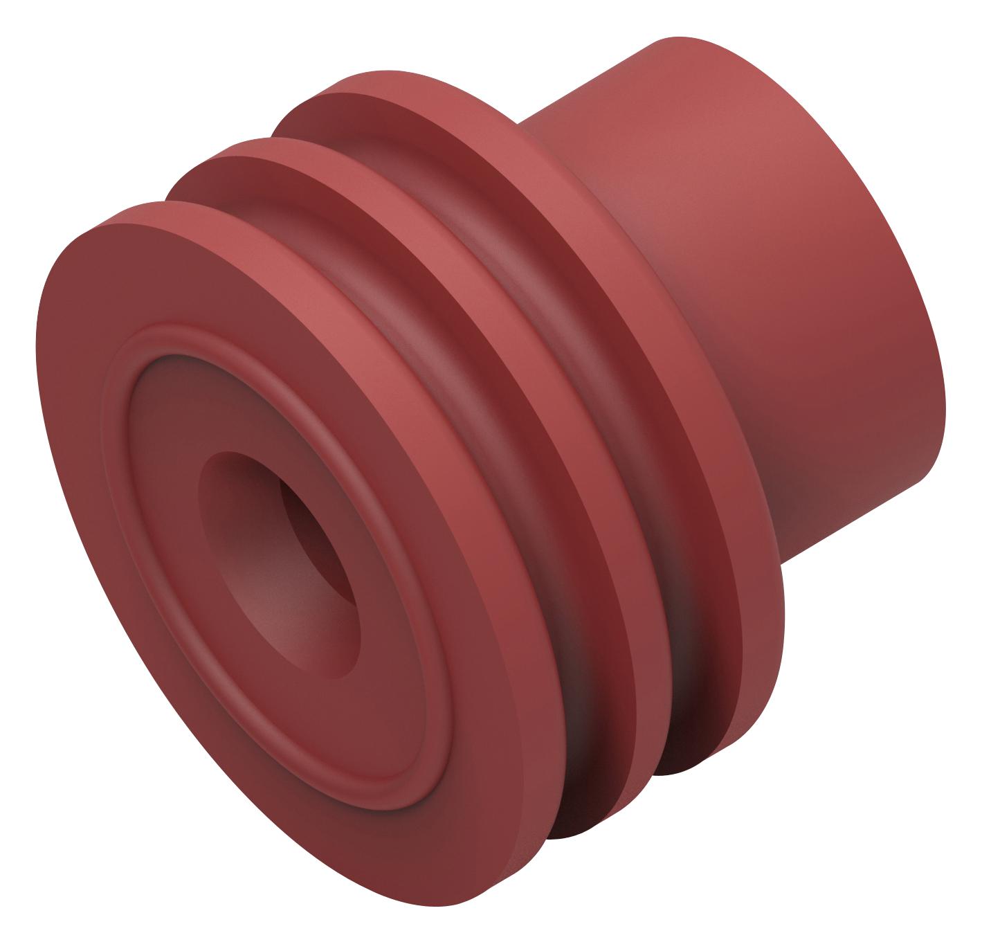 Te Connectivity 1823111-1 Single Wire Seal, Brown, Silicone