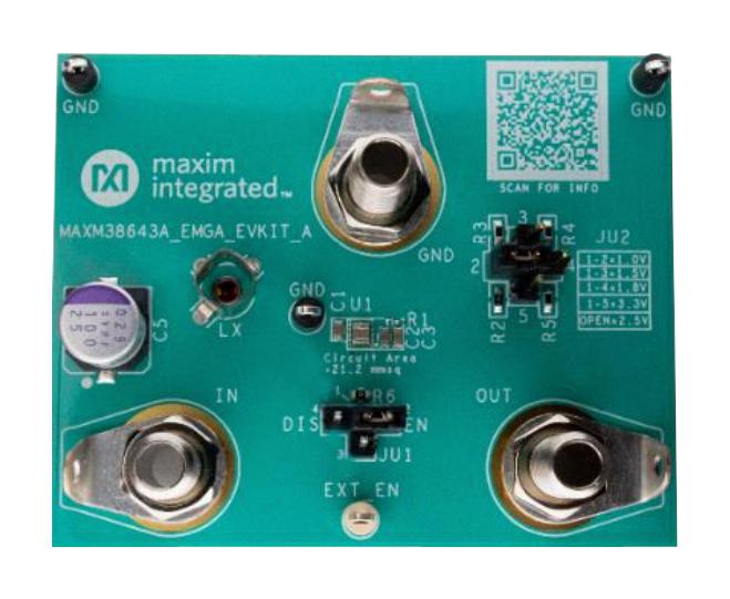 Analog Devices Maxm38643Aevk#emga Eval Kit, Step Down Dc / Dc Converter