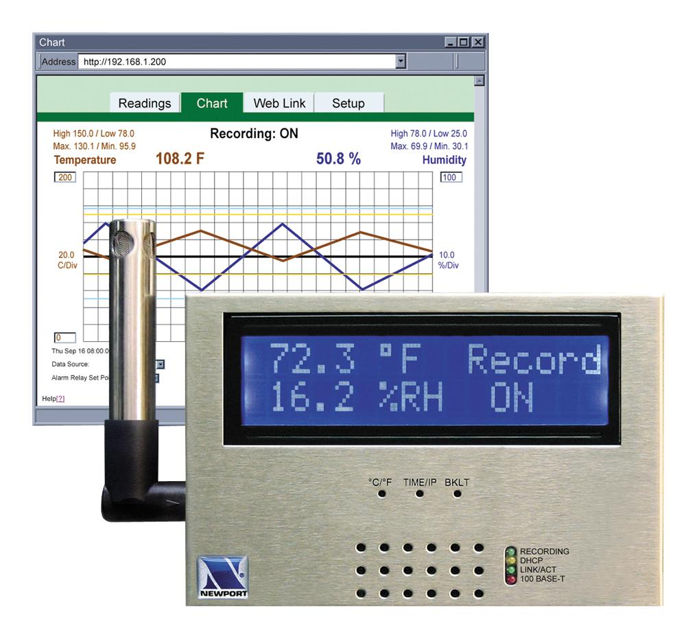 Omega Isd-Th Data Logger, Temperature, Humidity