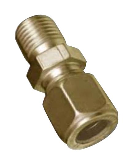 Omega Brlk-116-18 Fitting, Temp Sensor, Brass, 1/8 Npt