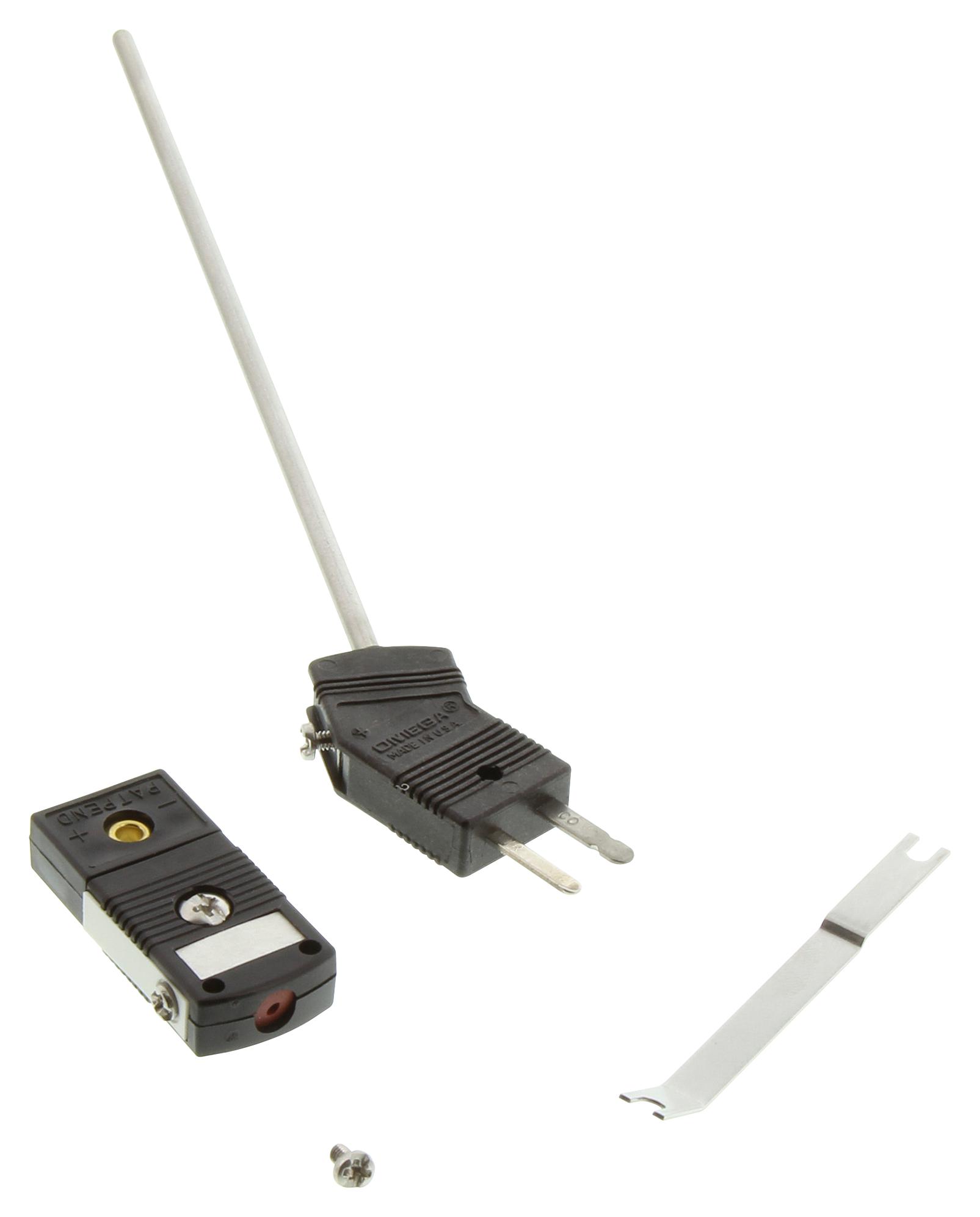 Omega Gjmqss-125U-6 Sensor Probe, 0.125, 6, Ss