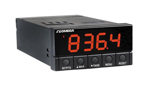 Omega Dp25B-S Panel Meter, 4Digit, Strain, 115Vac