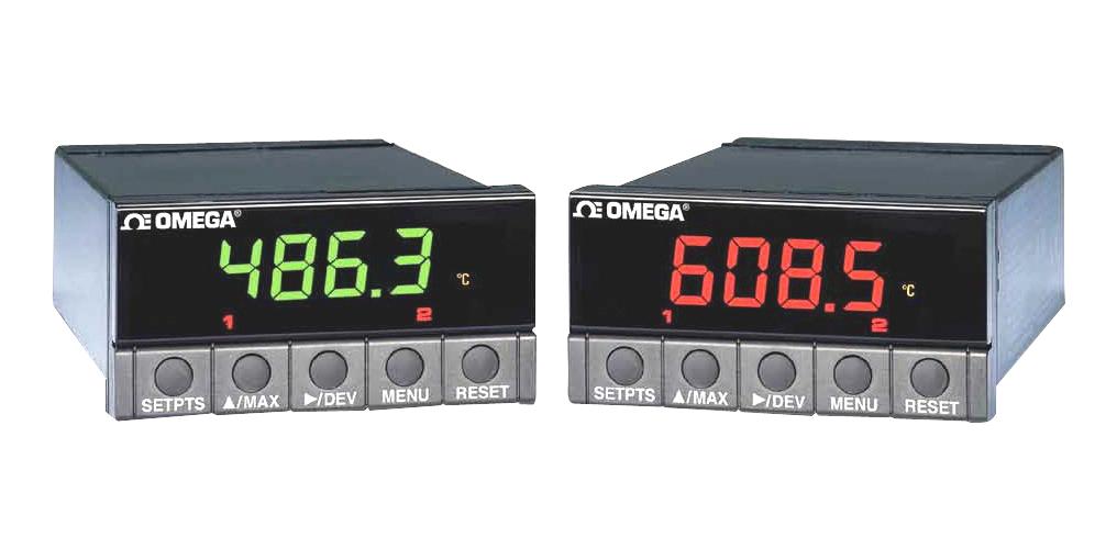 Omega Dp25B-E-Ar Panel Meter, 4Digit, Process, 115Vac