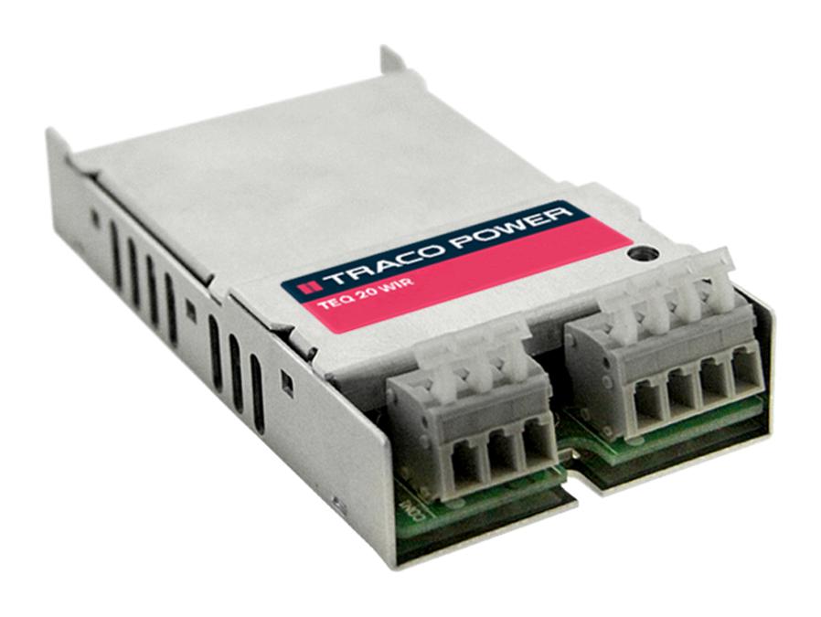 TRACO Power Teq 20-2422Wir Dc-Dc Converter, 2 O/p, 20W