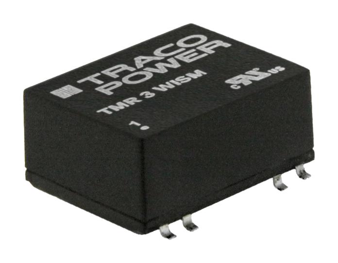 TRACO Power Tmr 3-4822Wism Dc-Dc Converter, 2 O/p, 3W