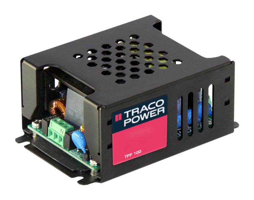 TRACO Power Tpp 100-128 Power Supply, Ac-Dc, 28V, 3.58A