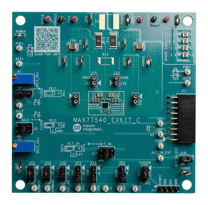 Analog Devices Max77540Evkit# Eval Kit, Buck Regulator