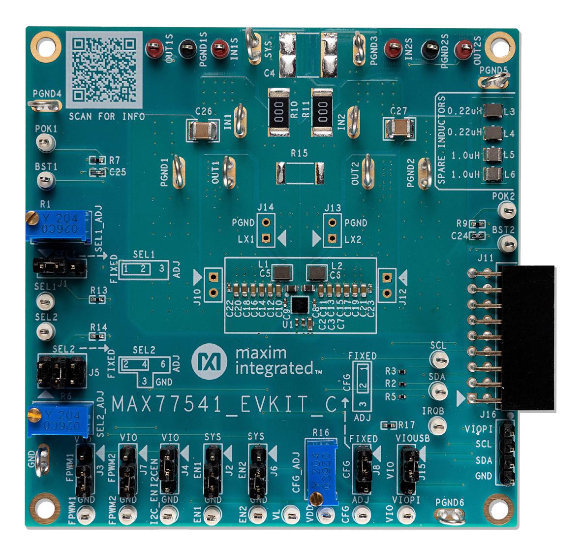 Analog Devices Max77541Evkit# Eval Kit, Buck Regulator