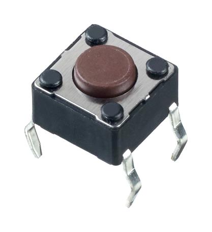 APEM Phap5-30Va2K3T2N2 Tactile Switch, 0.05A, 12Vdc, 260Gf, Tht