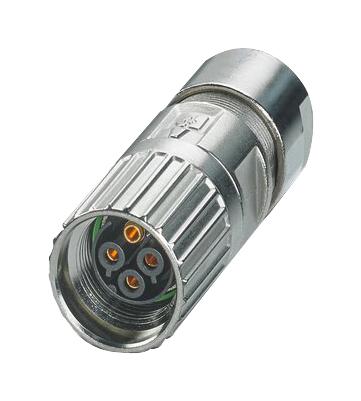 Phoenix Contact 1069486 Circular Connector, Plug, 3+Pe, Crimp