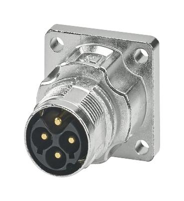 Phoenix Contact 1069503 Circular Connector, Rcpt, 3+Pe, Crimp