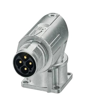 Phoenix Contact 1069505 Circular Connector, R/a Rcpt, 3+Pe, Crimp