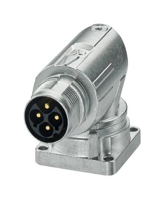 Phoenix Contact 1628517 Circular Connector, R/a Rcpt, 3+Pe, Crimp