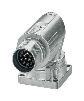 Phoenix Contact 1628520 Circular Connector, R/a Rcpt, 17Pos, Crimp