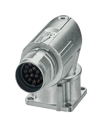 Phoenix Contact 1628522 Circular Connector, R/a Rcpt, 17Pos, Crimp