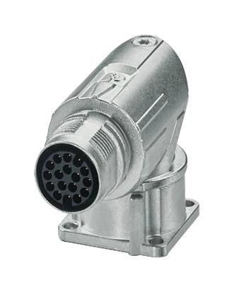 Phoenix Contact 1628523 Circular Connector, R/a Rcpt, 17Pos, Crimp