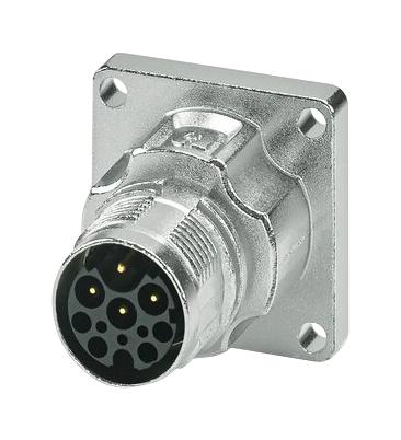 Phoenix Contact 1628906 Circular Connector, Rcpt, 5+3+Pe, Crimp