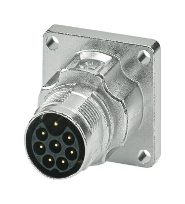 Phoenix Contact 1628912 Circular Connector, Rcpt, 7+Pe, Crimp