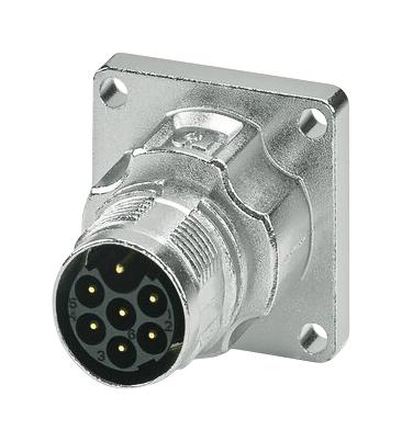 Phoenix Contact 1628916 Circular Connector, Rcpt, 6+Pe, Crimp