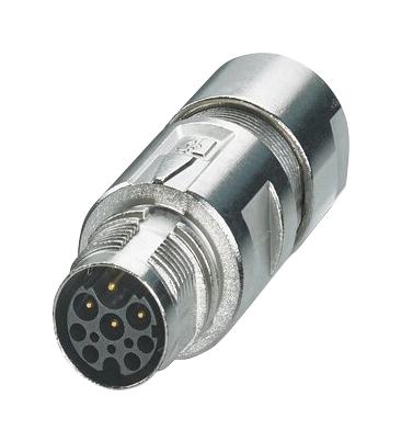 Phoenix Contact 1628937 Circular Connector, Rcpt, 5+3+Pe, Crimp