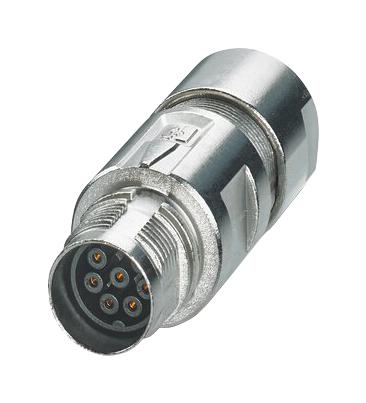 Phoenix Contact 1628939 Circular Connector, Rcpt, 7+Pe, Crimp