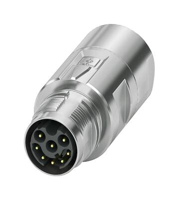 Phoenix Contact 1628974 Circular Connector, Rcpt, 8Pos, Crimp