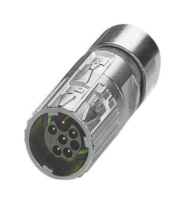 Phoenix Contact 1628996 Circular Connector, Plug, 5+Pe, Crimp