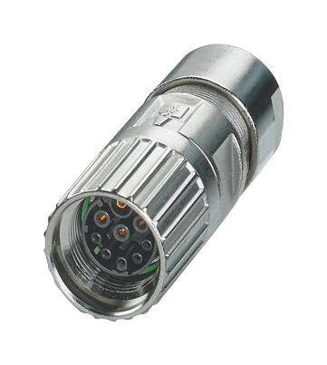 Phoenix Contact 1629019 Circular Connector, Plug, 5+3+Pe, Crimp