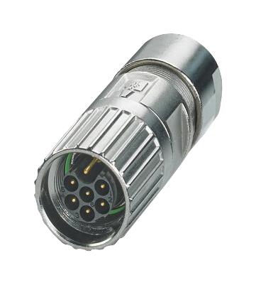 Phoenix Contact 1629032 Circular Connector, Plug, 6+Pe, Crimp