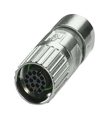 Phoenix Contact 1629052 Circular Connector, Plug, 17Pos, Crimp